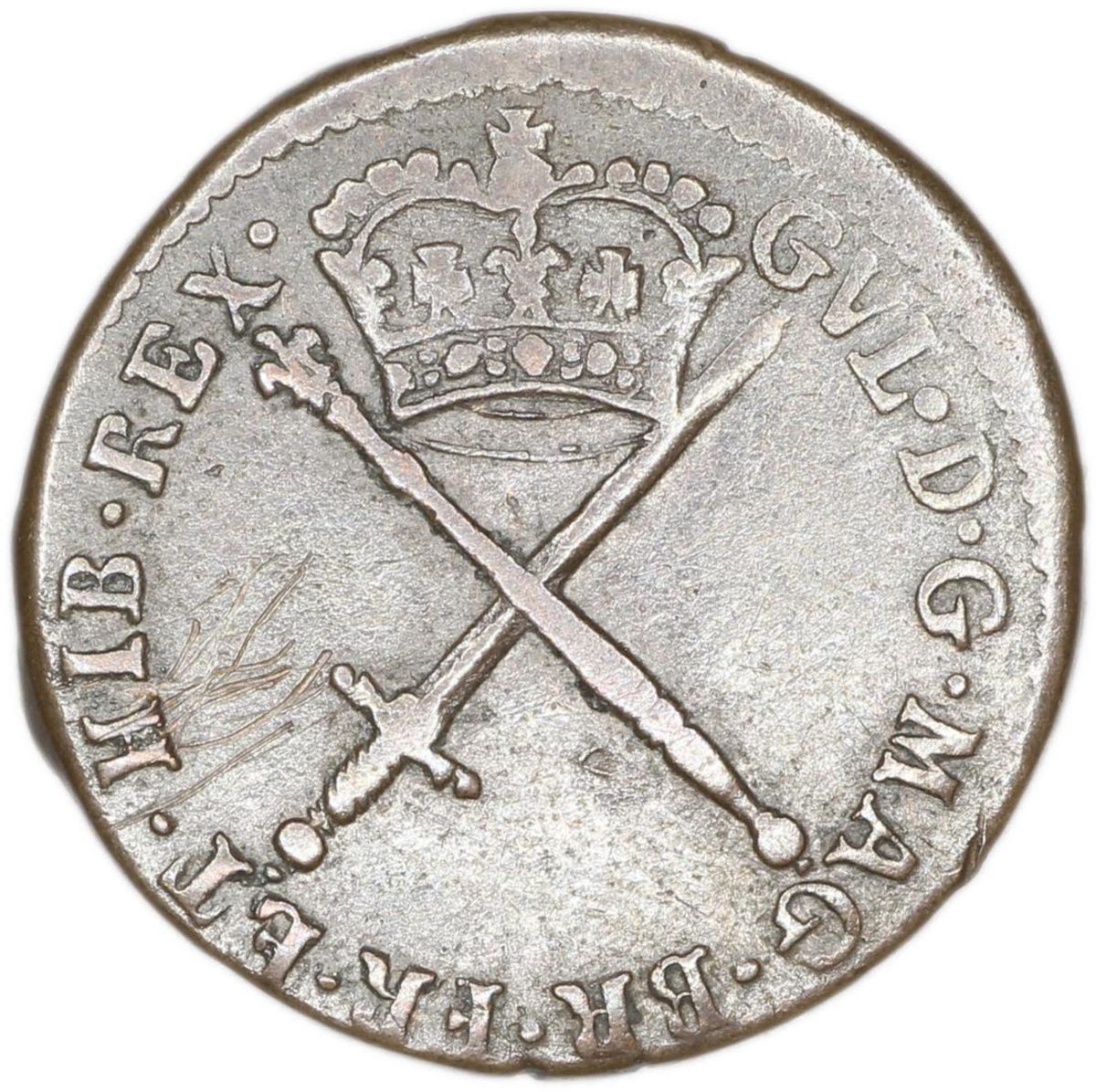 Scotland 1 Bodle - William II Type II obverse