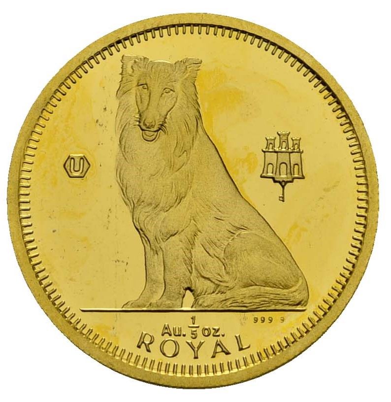 Gibraltar ⅕ Royal - Elizabeth II Collie
