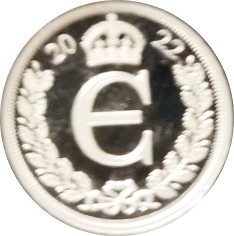 Ascension Island 1 Penny - Elizabeth II Platinum Jubilee; Maundy Money