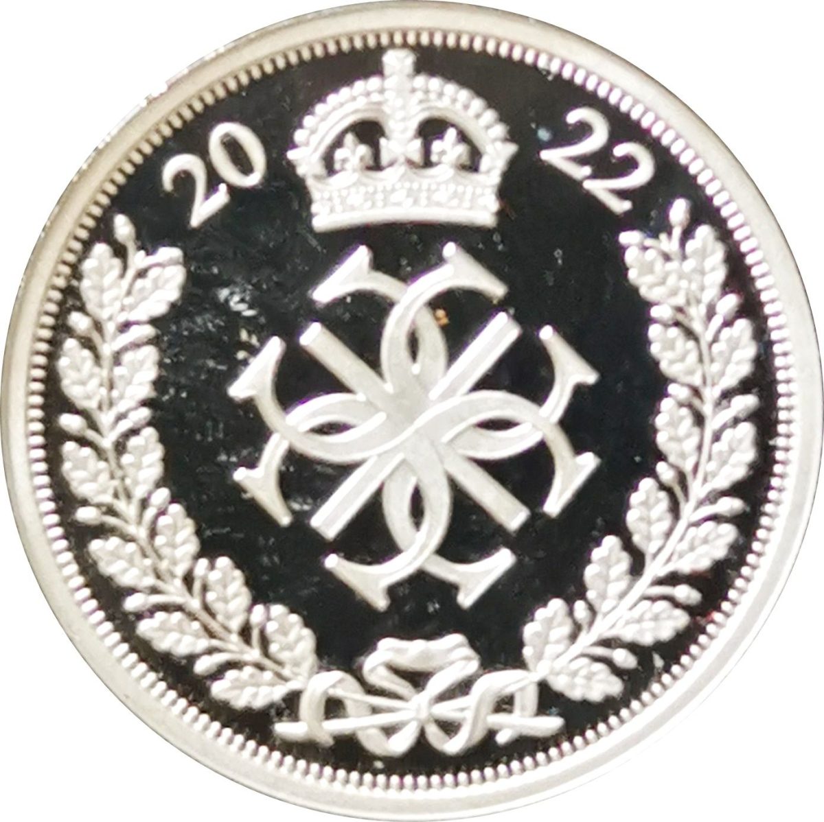 Ascension Island 4 Pence - Elizabeth II Platinum Jubilee; Maundy Money reverse