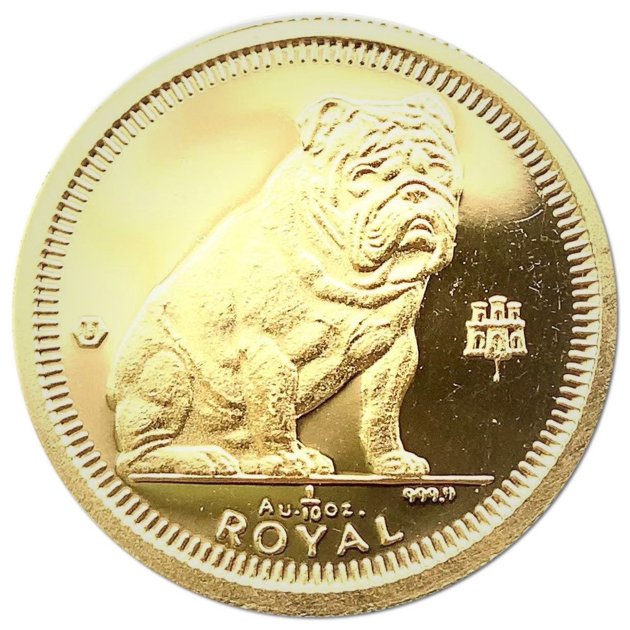 Gibraltar ⅒ Royal - Elizabeth II Bulldog