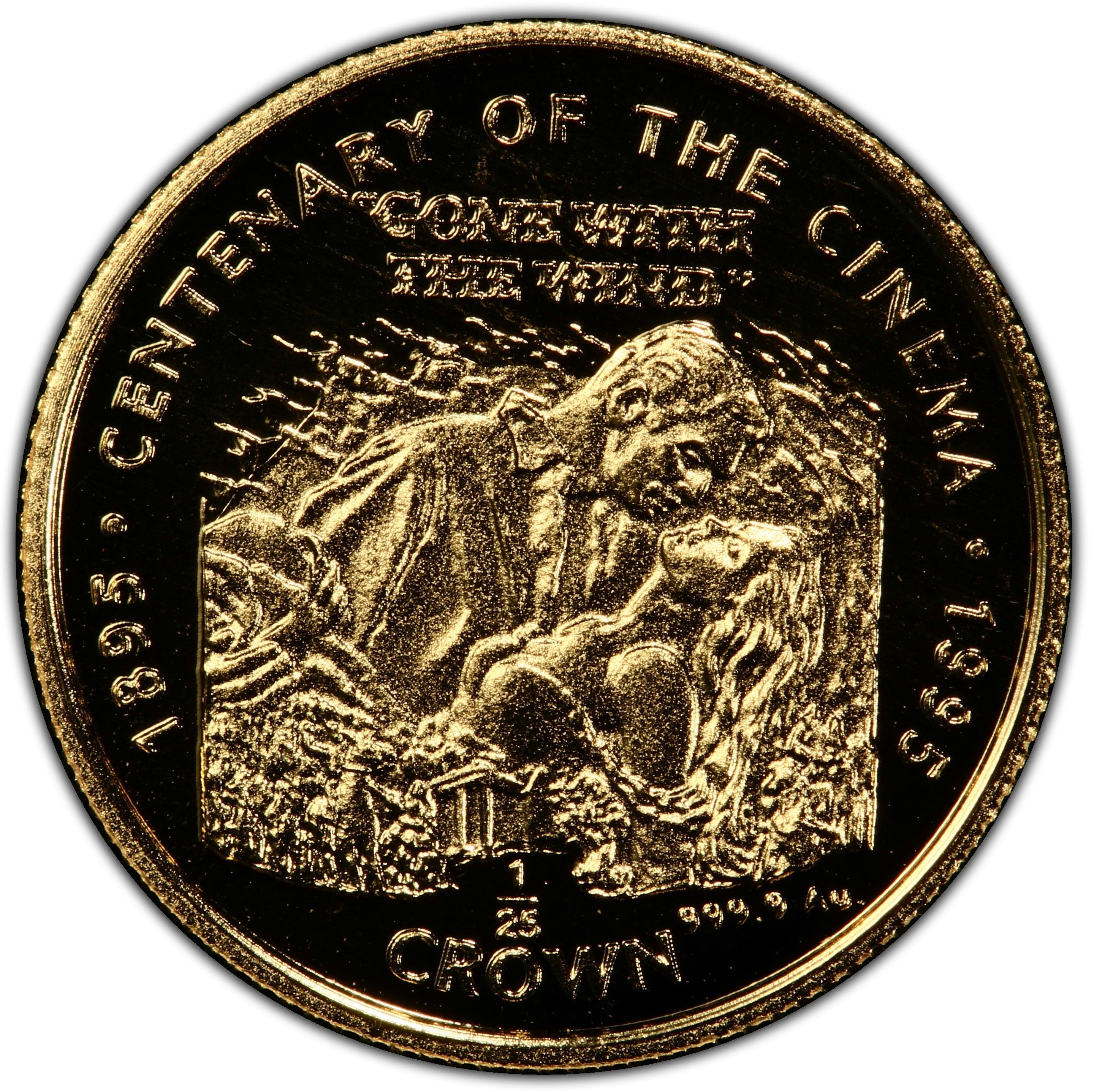 Gibraltar 1/25 Crown - Elizabeth II Gone with the Wind