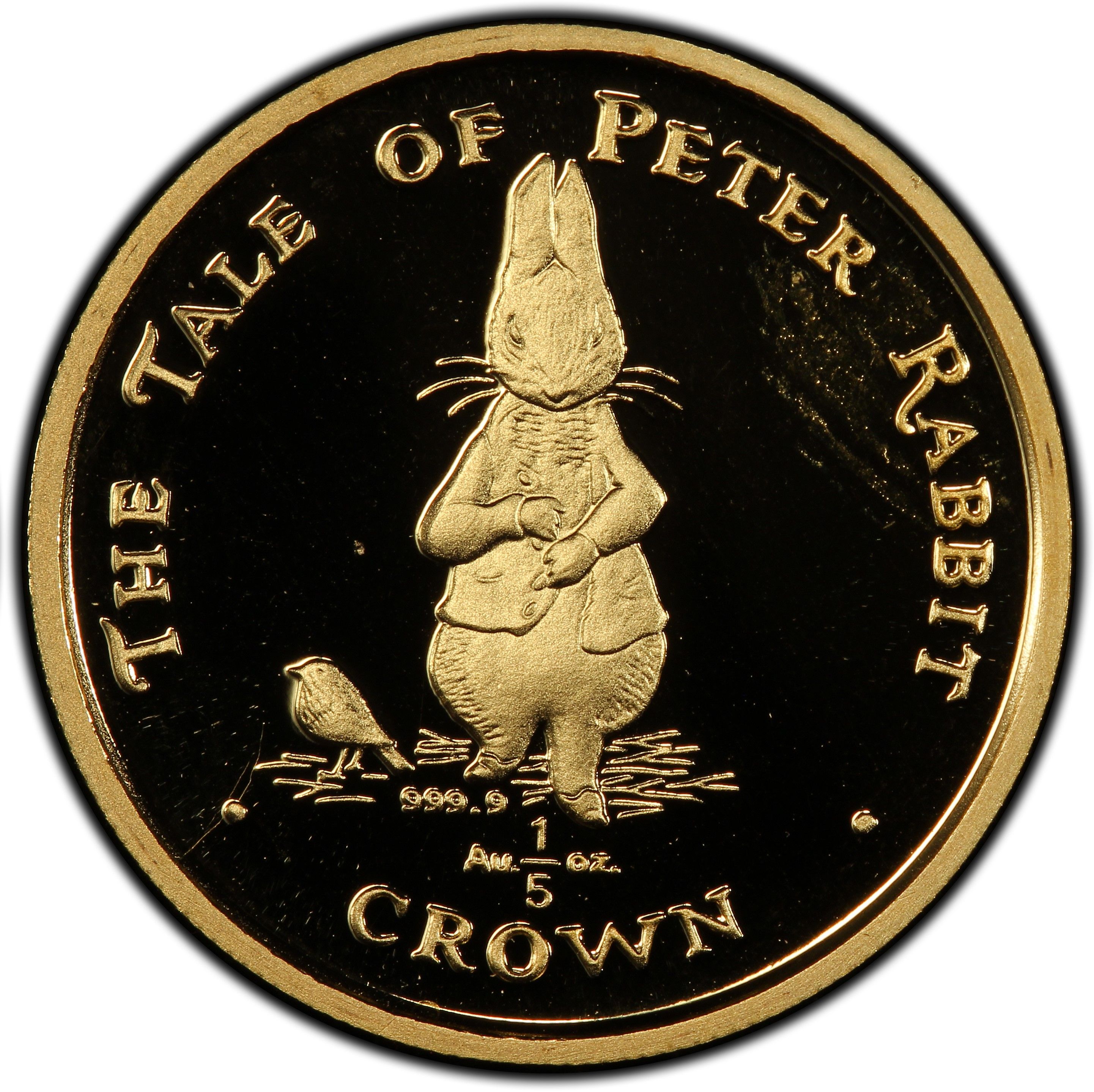 Gibraltar ⅕ Crown - Elizabeth II Peter Rabbit