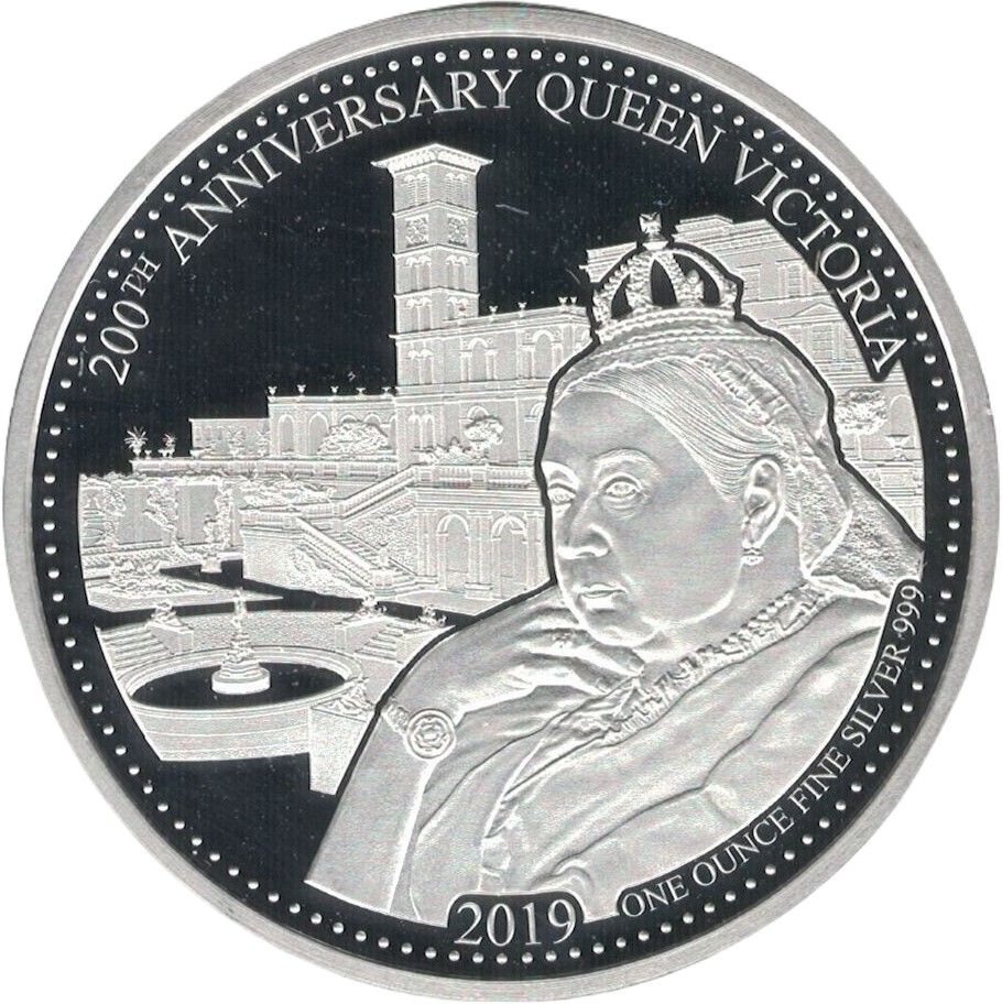 Gibraltar 5 Pounds Queen Victoria