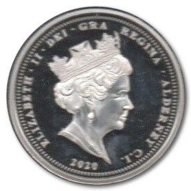 Alderney 1 Pound - Elizabeth II 2020 Remembrance Day; Silver Proof obverse