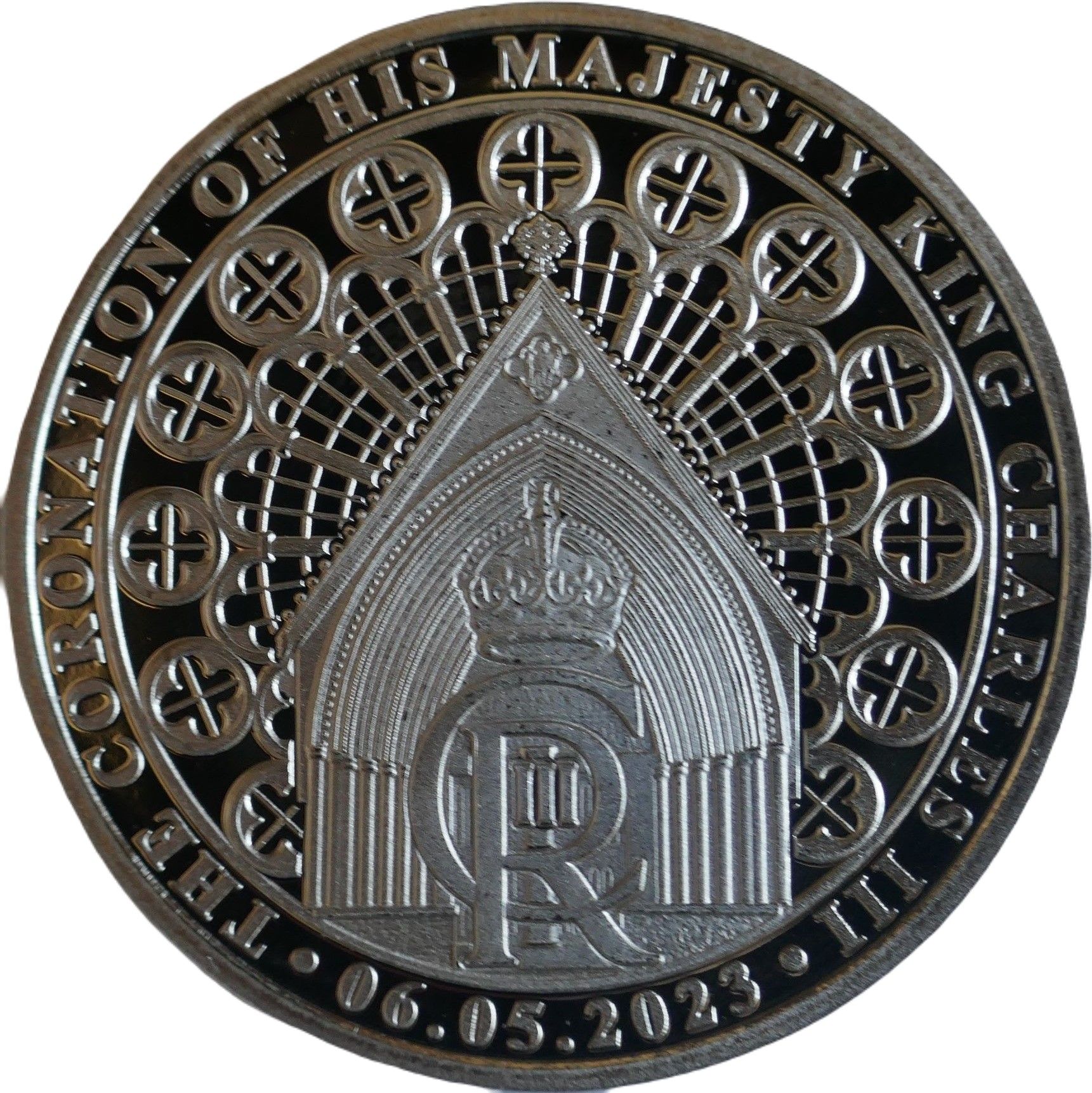 Gibraltar ½ Crown - Charles III Coronation