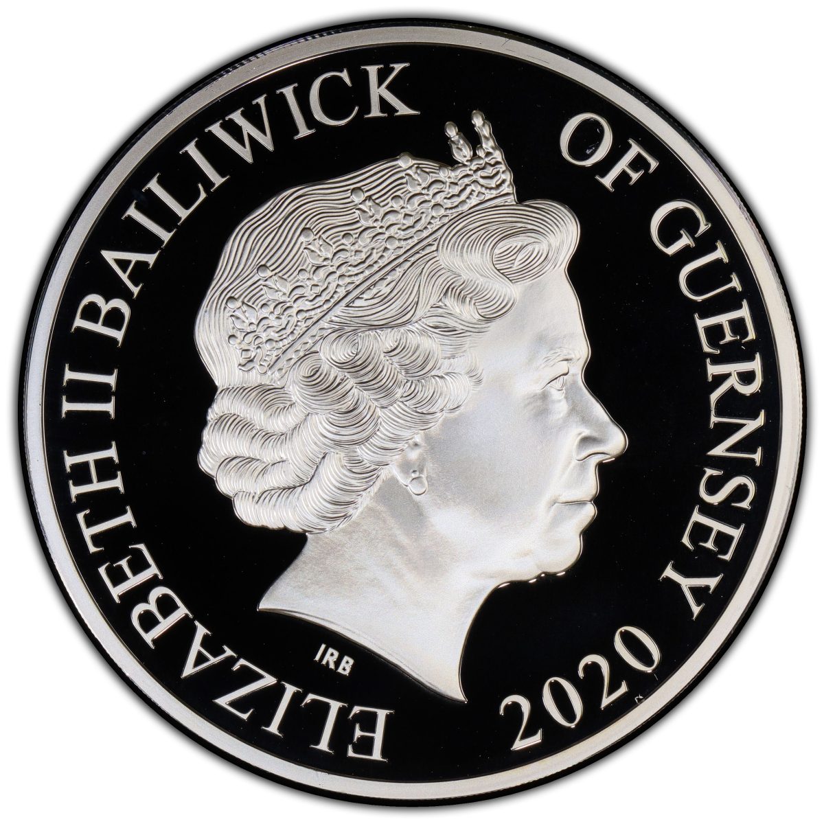 Guernsey 10 Pounds - Elizabeth II Florence Nightingale obverse
