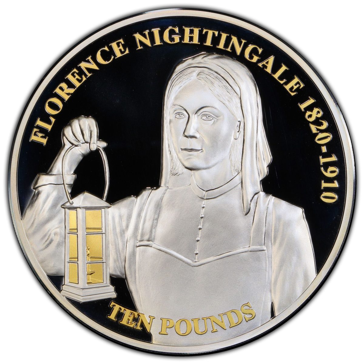 Guernsey 10 Pounds - Elizabeth II Florence Nightingale