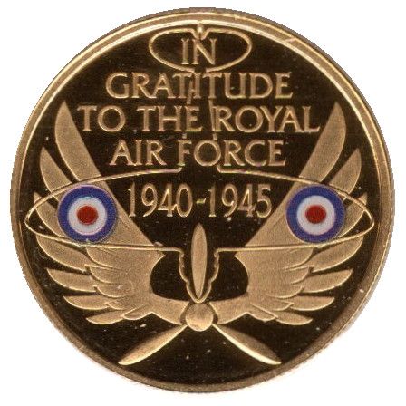 Gibraltar 10 Pounds - Elizabeth II Royal Air Force