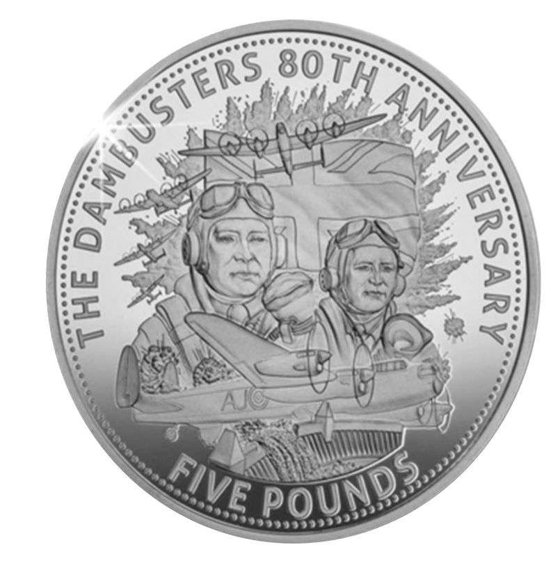 Jersey 5 Pounds - Charles III Dambusters