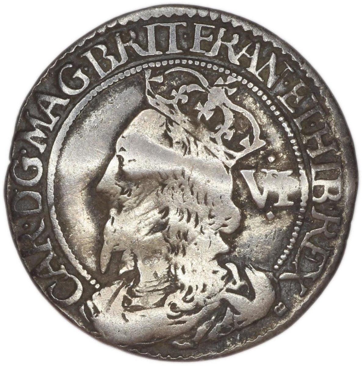 Scotland 6 Shillings - Charles I 3rd Coinage, 1st Issue obverse