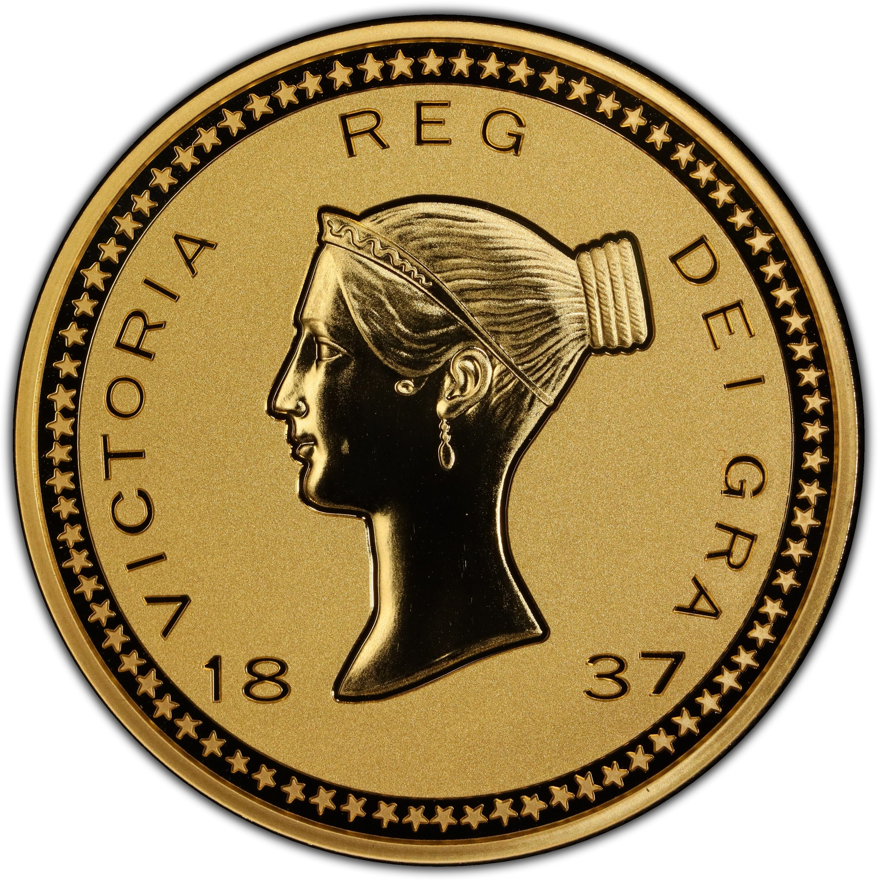 Ascension Island 5 Pounds - Elizabeth II Bonomi Pattern - Victoria