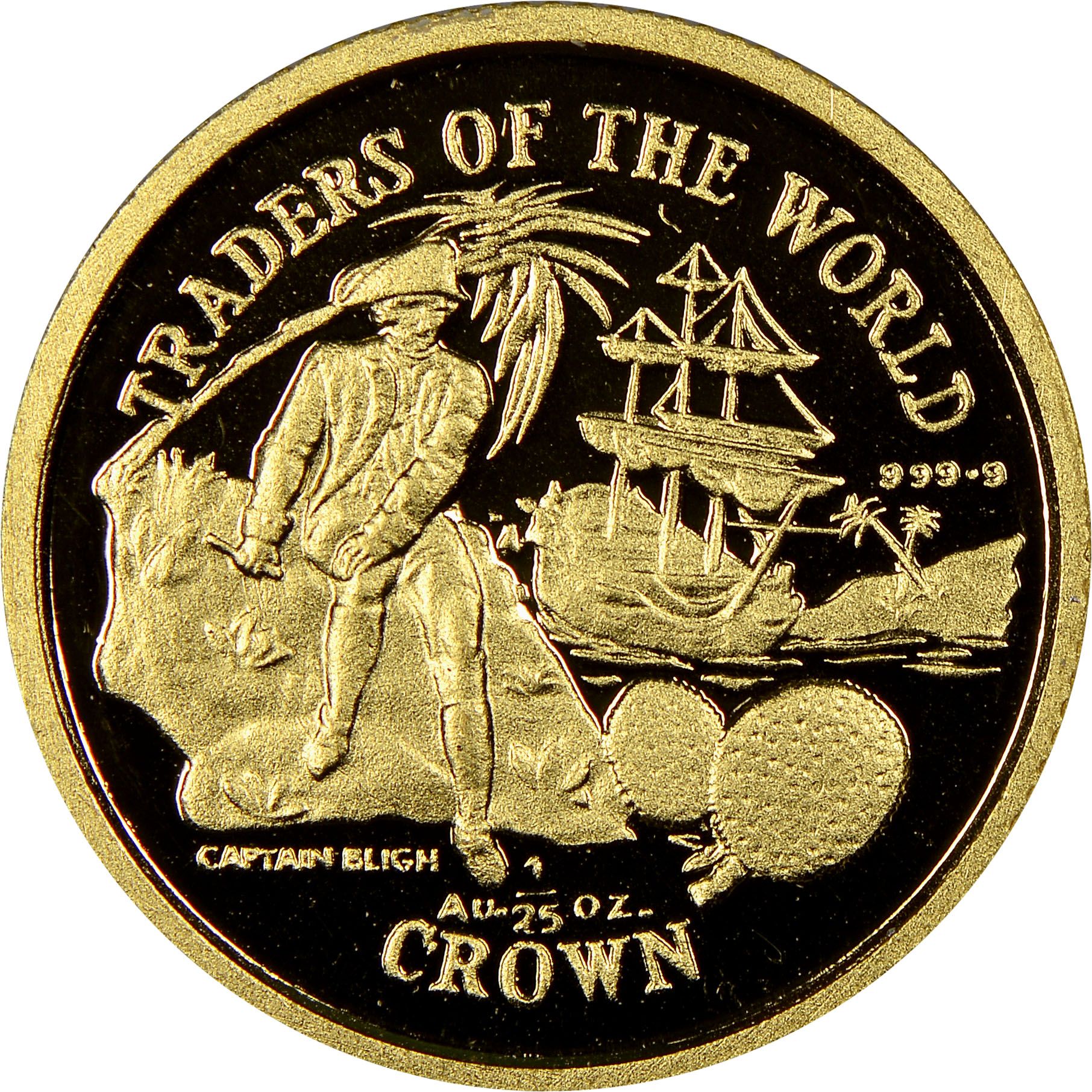 Gibraltar 1/25 Crown - Elizabeth II Capitan Bligh