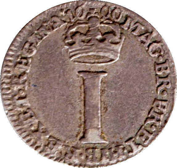 1 Penny - William and Mary incl. Maundy