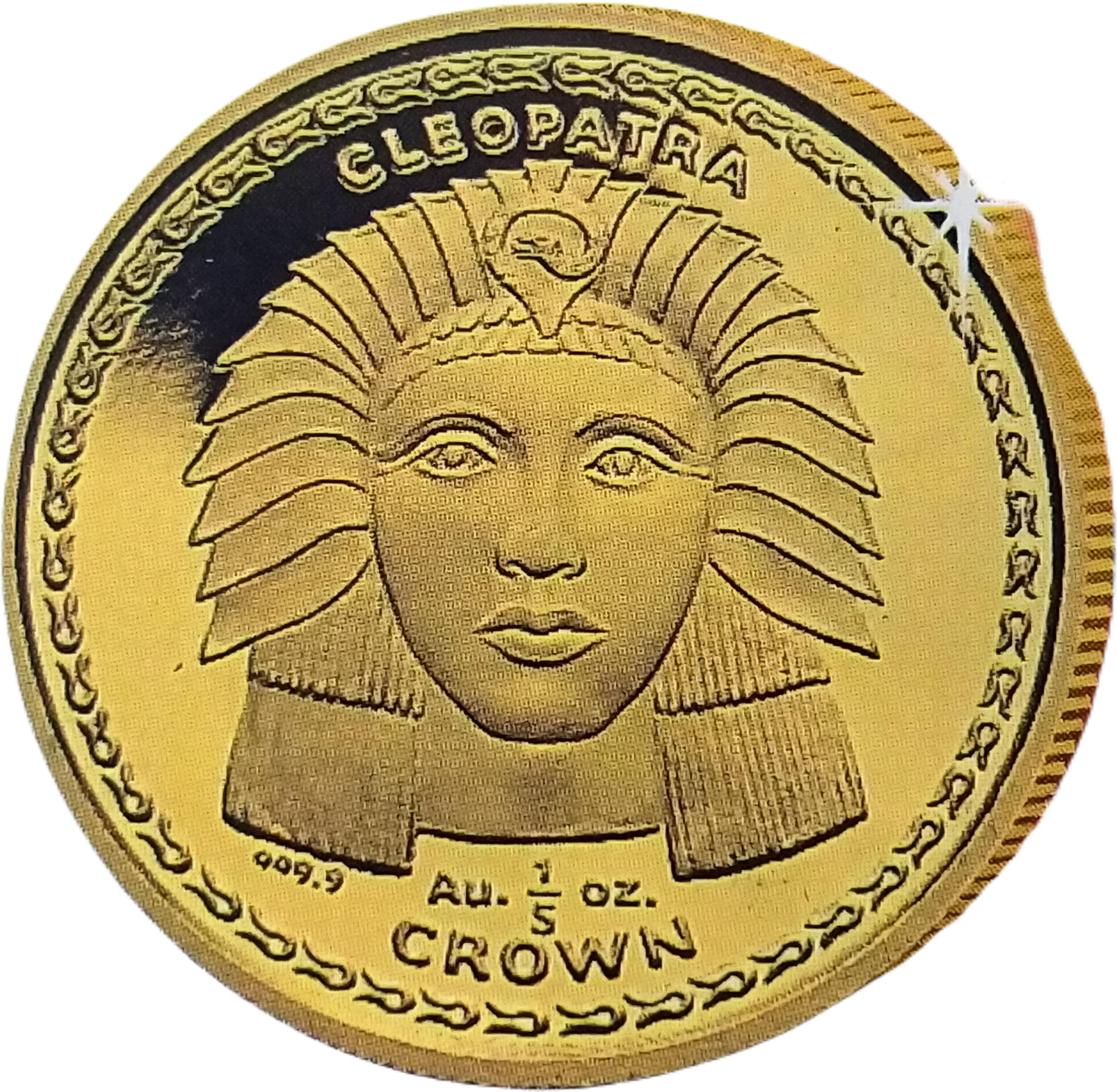 Gibraltar ⅕ Crown - Elizabeth II Cleopatra