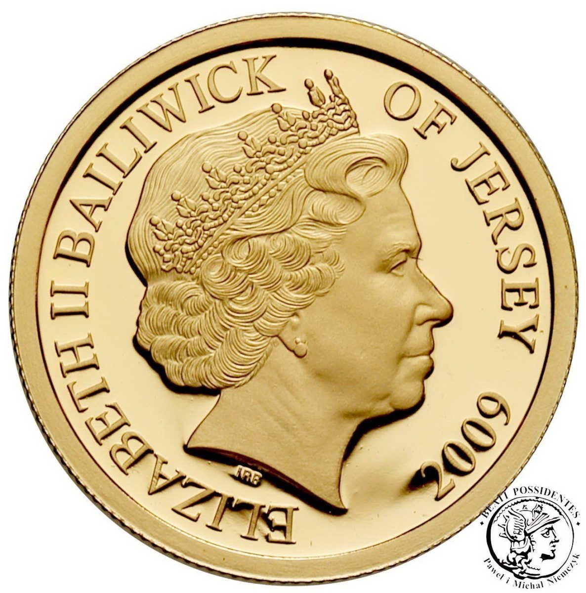 Jersey 25 Pounds - Elizabeth II King Henry VIII obverse