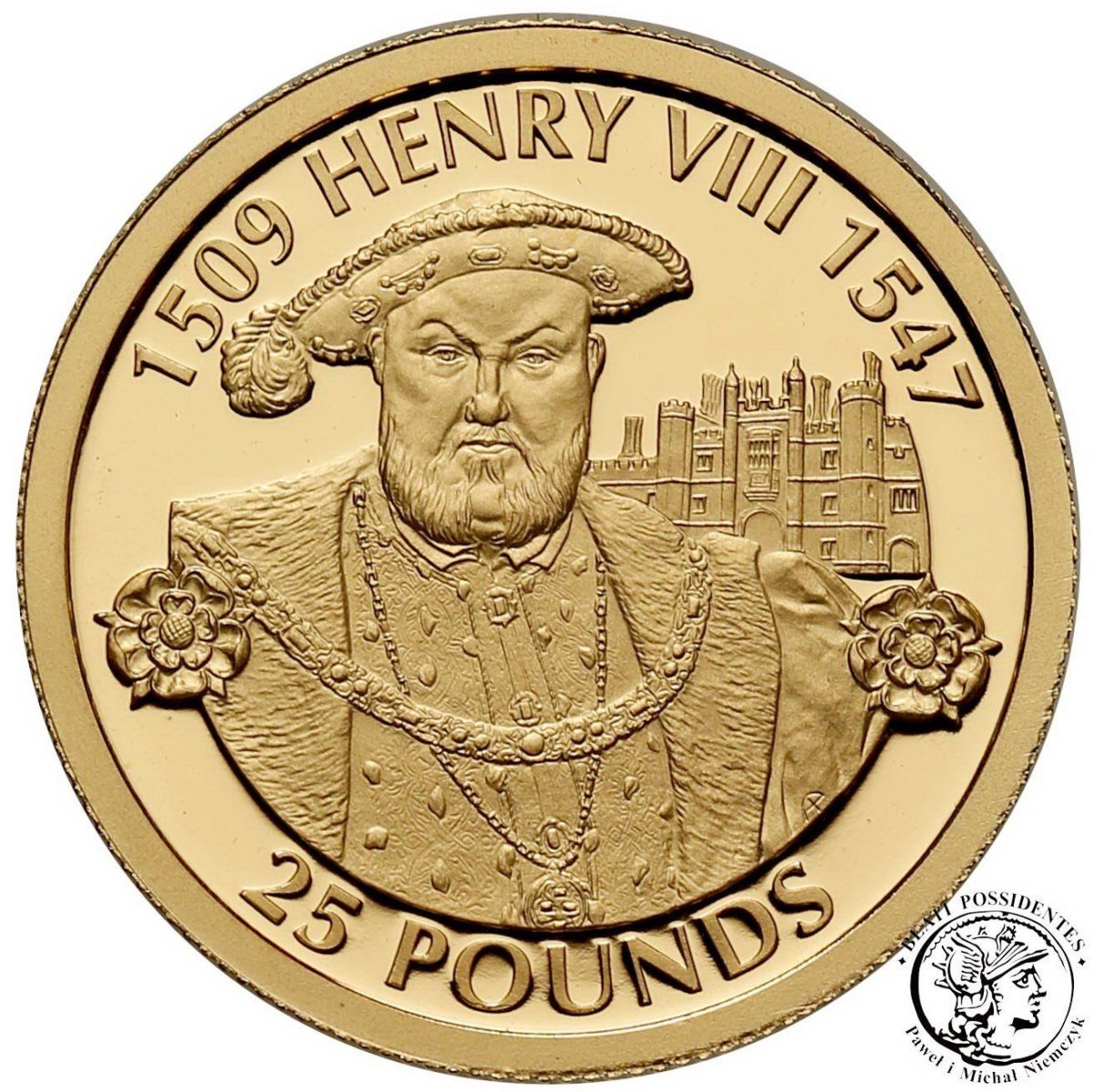 Jersey 25 Pounds - Elizabeth II King Henry VIII