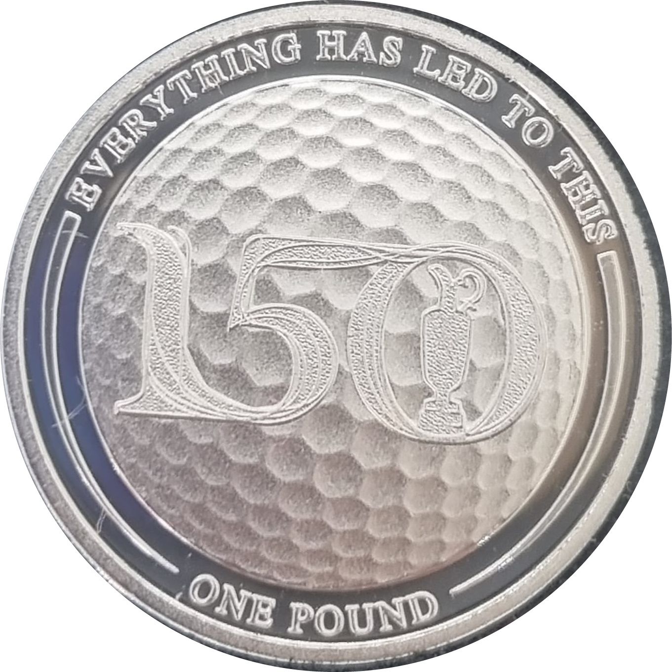 Gibraltar 1 Pound - Elizabeth II 150th Open Golf Championship
