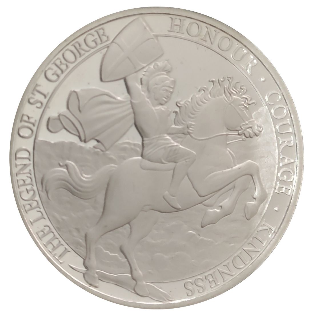 Gibraltar ½ Crown - Elizabeth II The Legend of St George