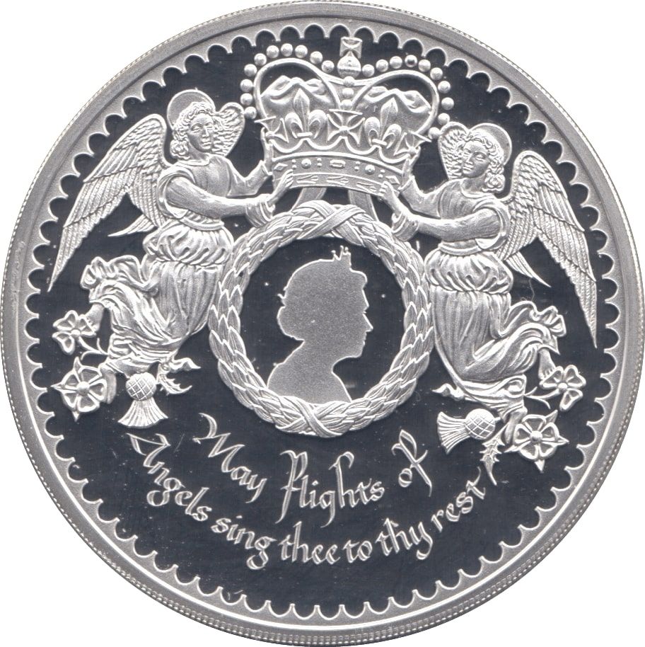 Jersey 5 Pounds - Charles III Life and Legacy of Queen Elizabeth II; Silver Proof