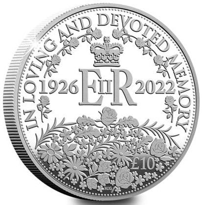Isle of Man 10 Pounds - Charles III Life and Legacy of Queen Elizabeth II