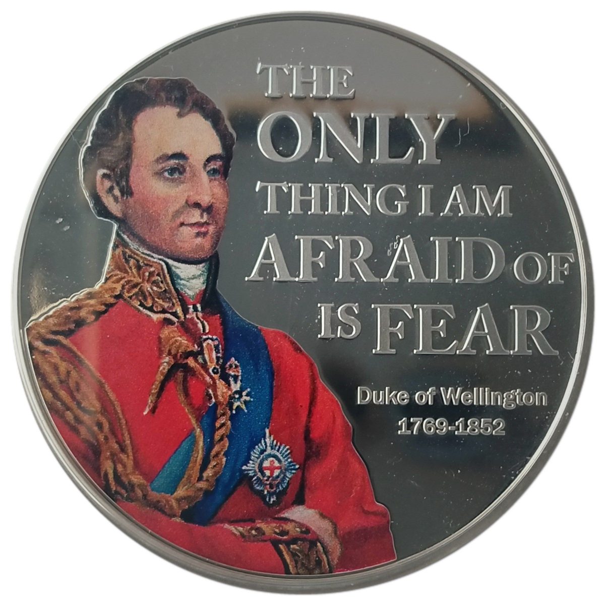 Guernsey 5 Pounds - Queen Elizabeth II Duke of Wellington reverse