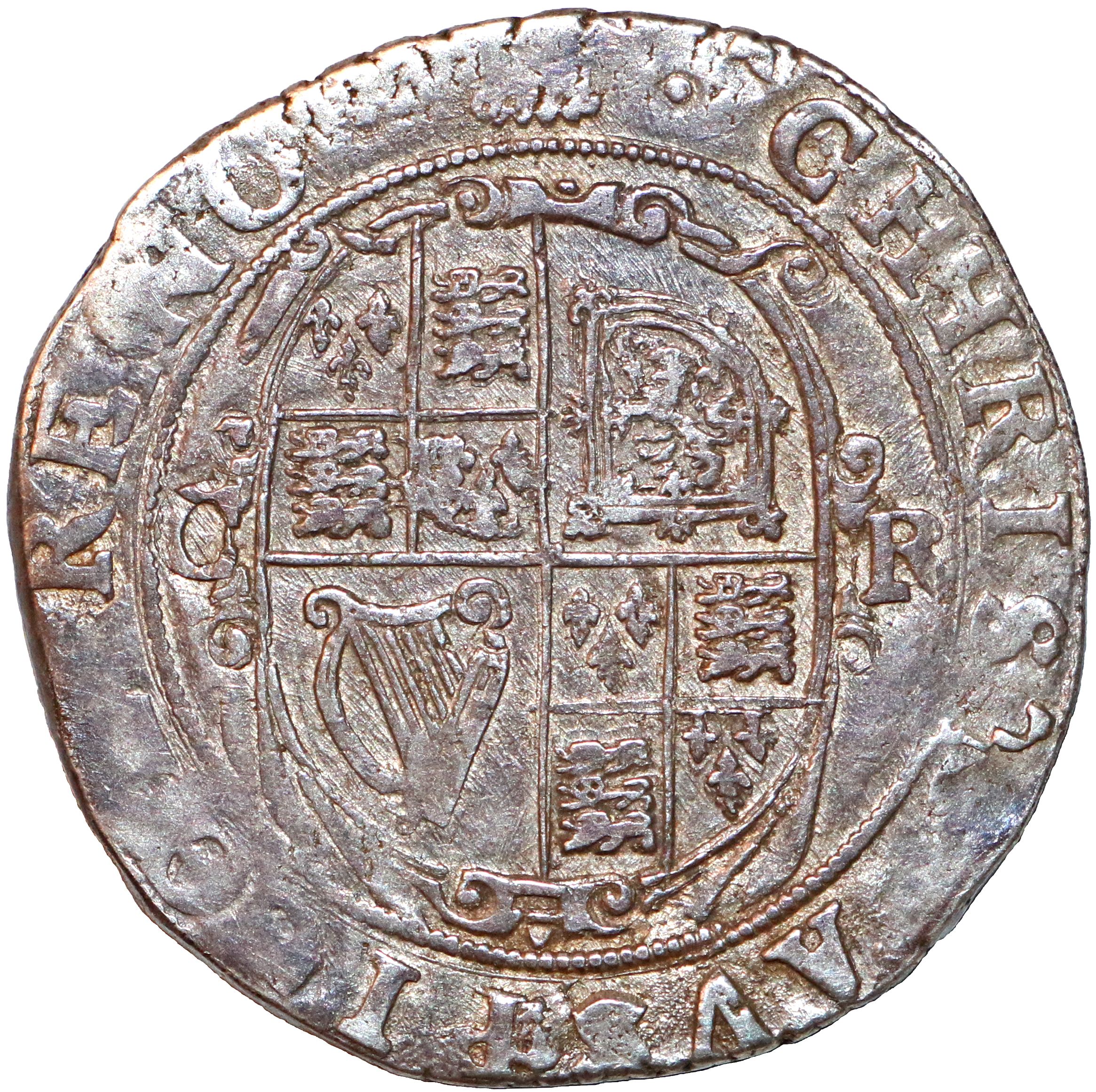 ½ Crown - Charles I Tower mint - King; group II, type 2c