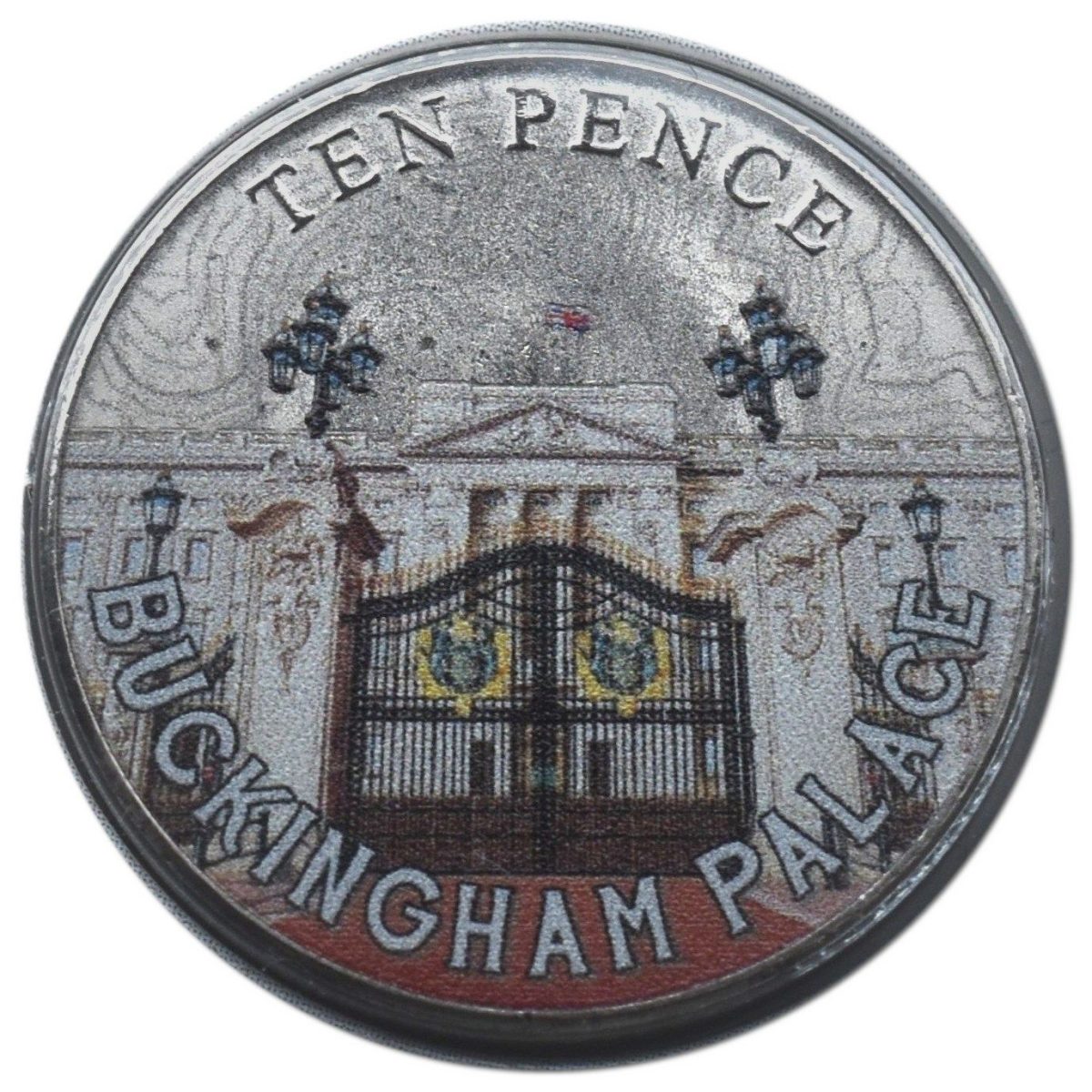 Isle of Man 10 Pence - Charles III Buckingham Palace