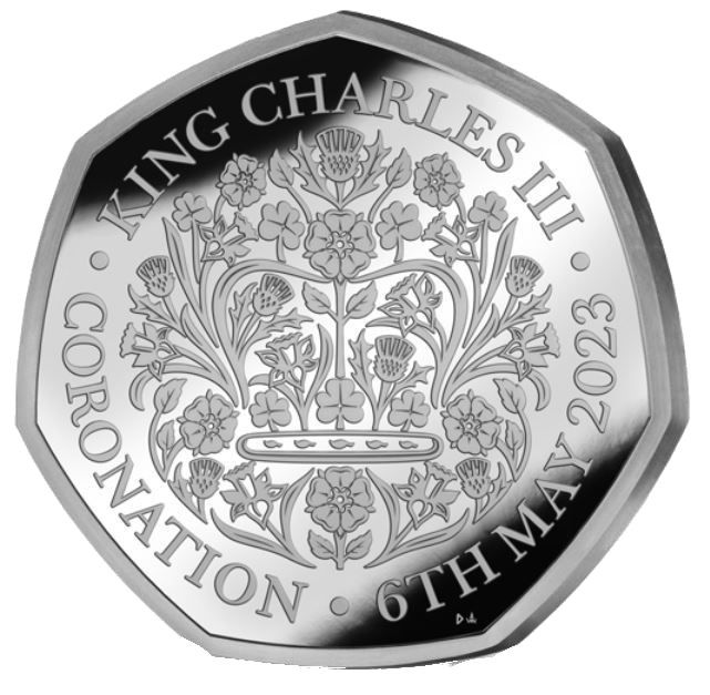 Falkland Islands 50 Pence - Charles III Coronation