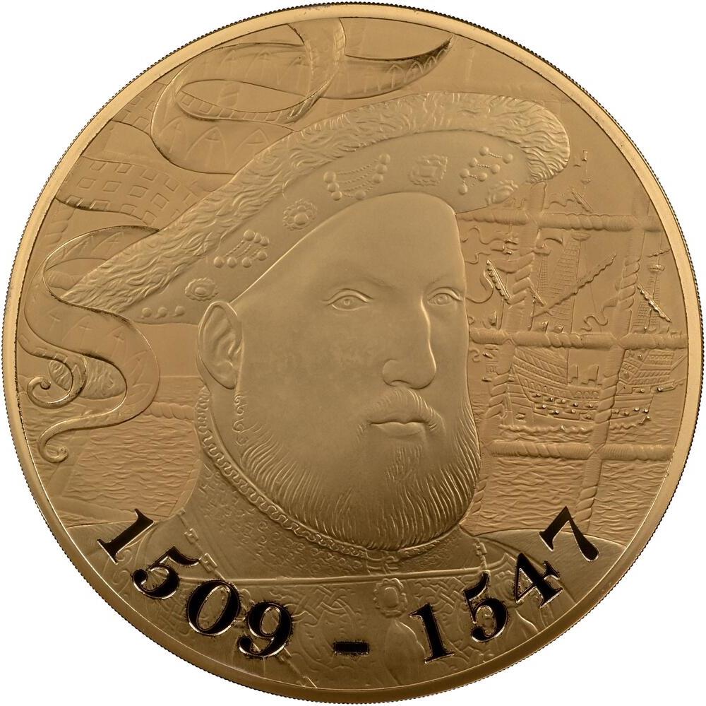 Alderney 1000 Pounds - Elizabeth II Henry VIII reverse