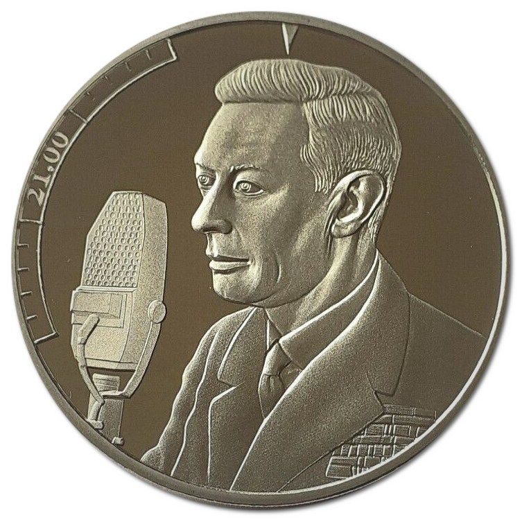 Jersey 5 Pounds - Elizabeth II D-Day Landing 21:00 reverse