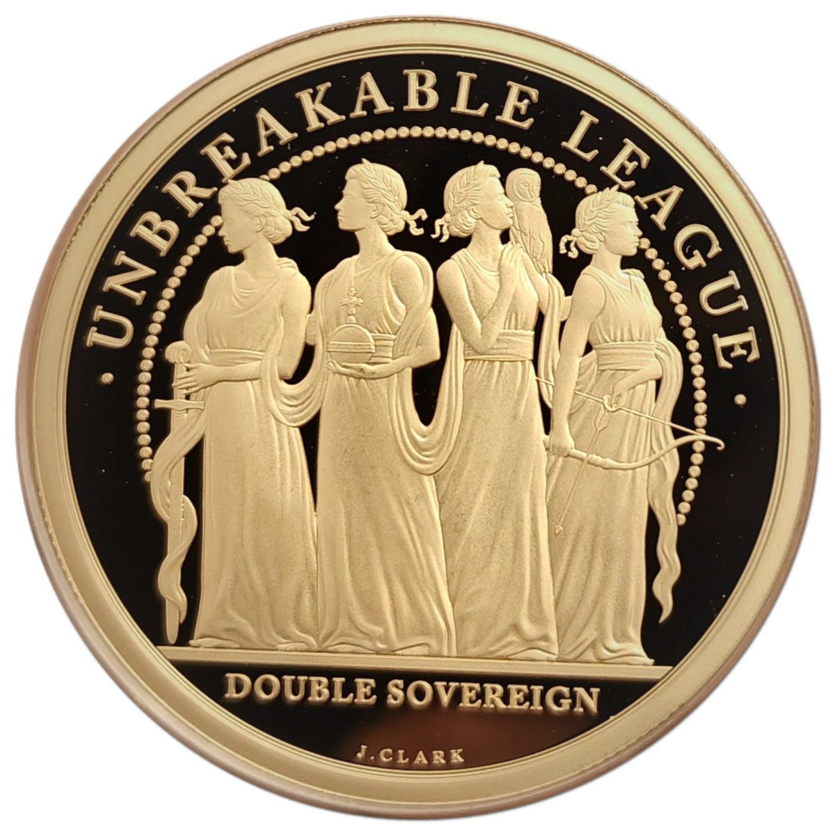 Alderney 2 Sovereigns - Elizabeth II Platinum Jubilee