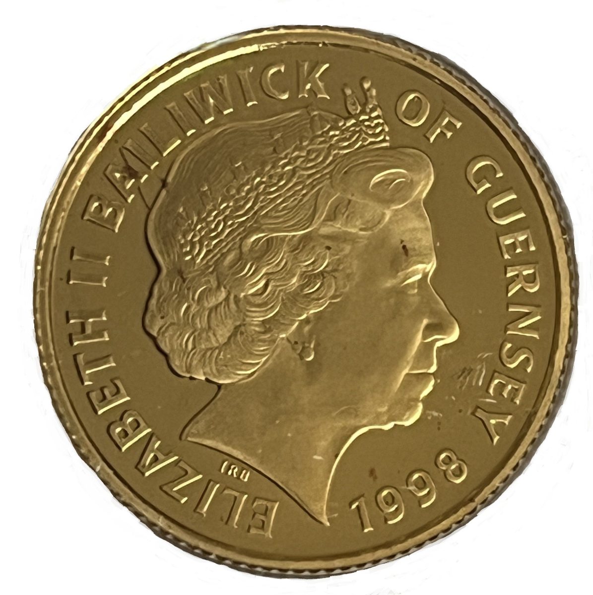 Guernsey 25 Pounds - Elizabeth II RAF obverse