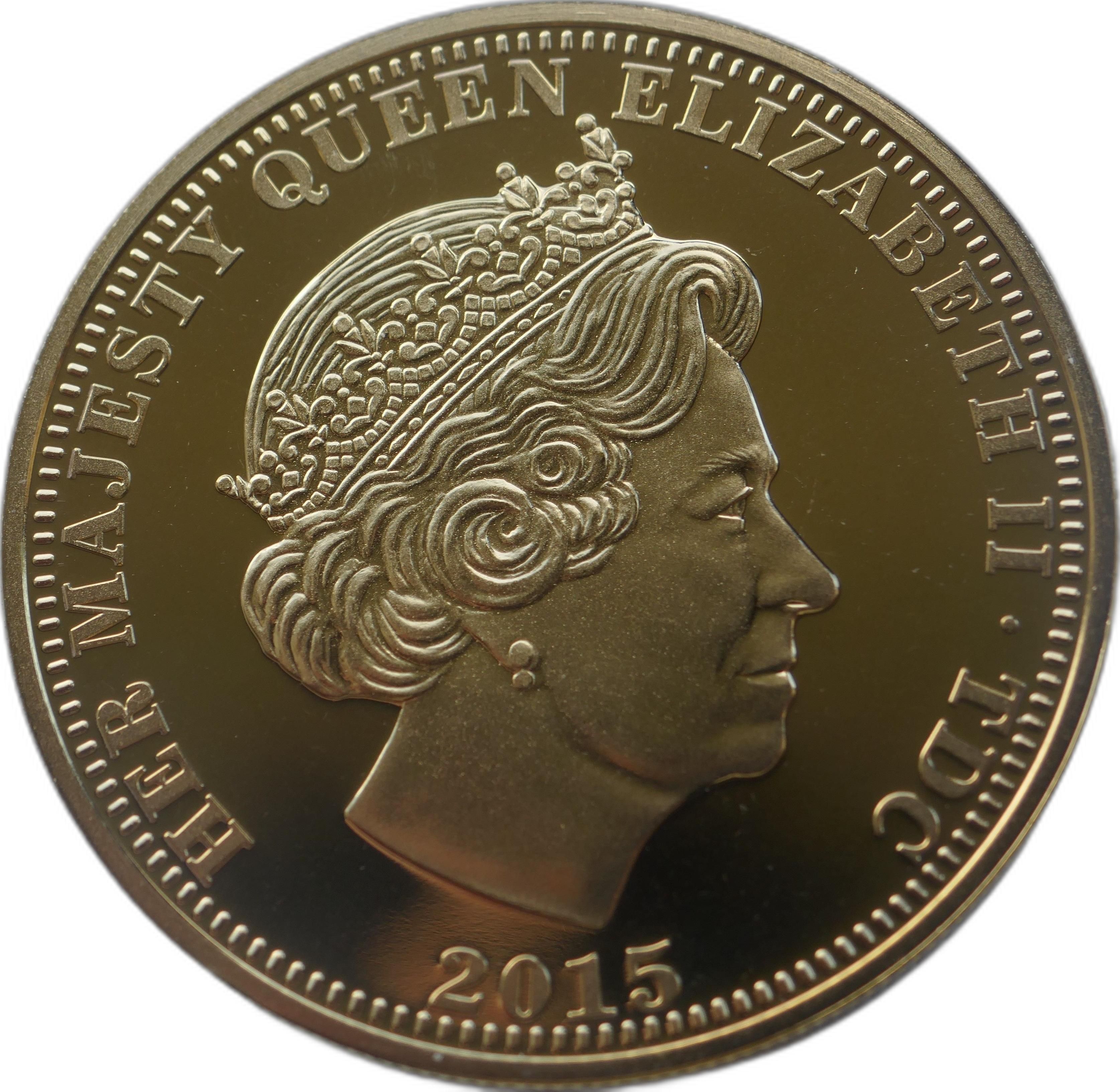 Tristan da Cunha 1 Crown - Elizabeth II Long to Reign over us obverse