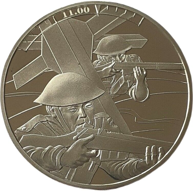 Jersey 5 Pounds - Elizabeth II D-Day Landing 11:00
