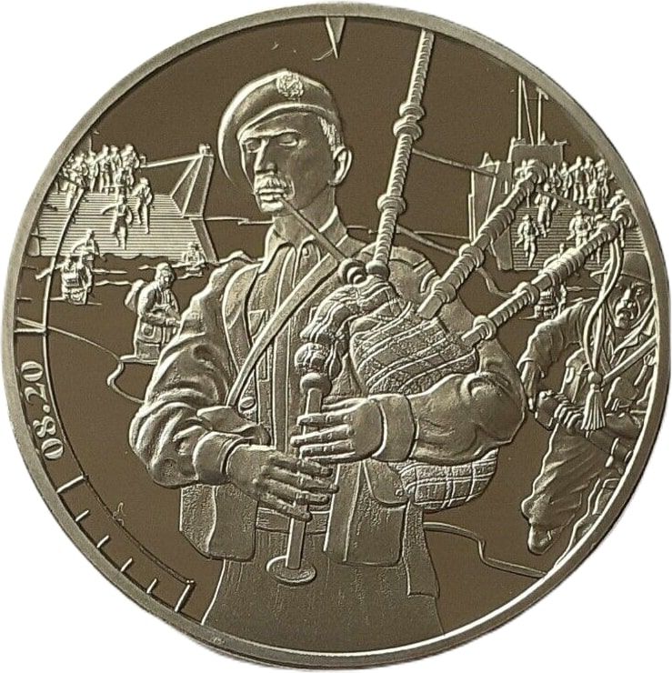 Jersey 5 Pounds - Elizabeth II D-Day Landing 08:20