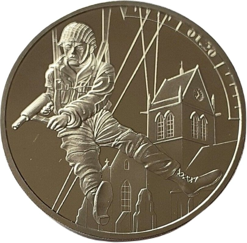 Guernsey 5 Pounds - Elizabeth II D-Day Landing 01.20