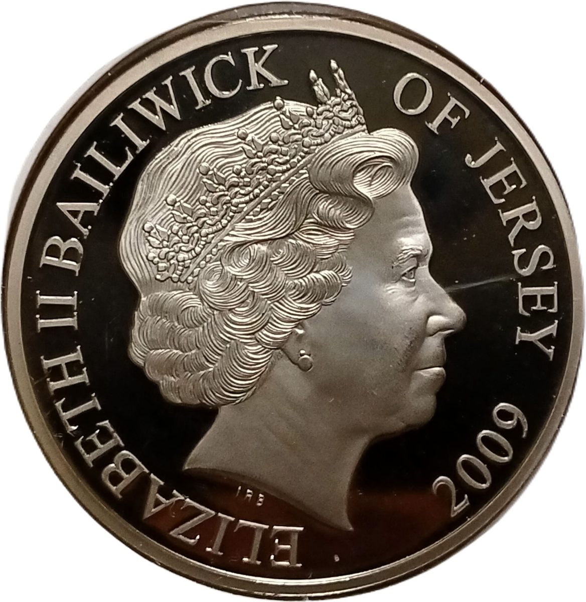 Jersey 5 Pounds - Elizabeth II Naval Aviation - Black Cats obverse