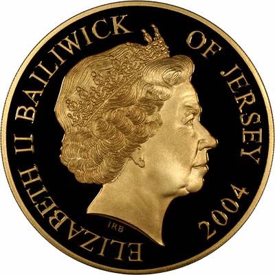 Jersey 10 Pounds - Elizabeth II Crimean War; Gold Proof