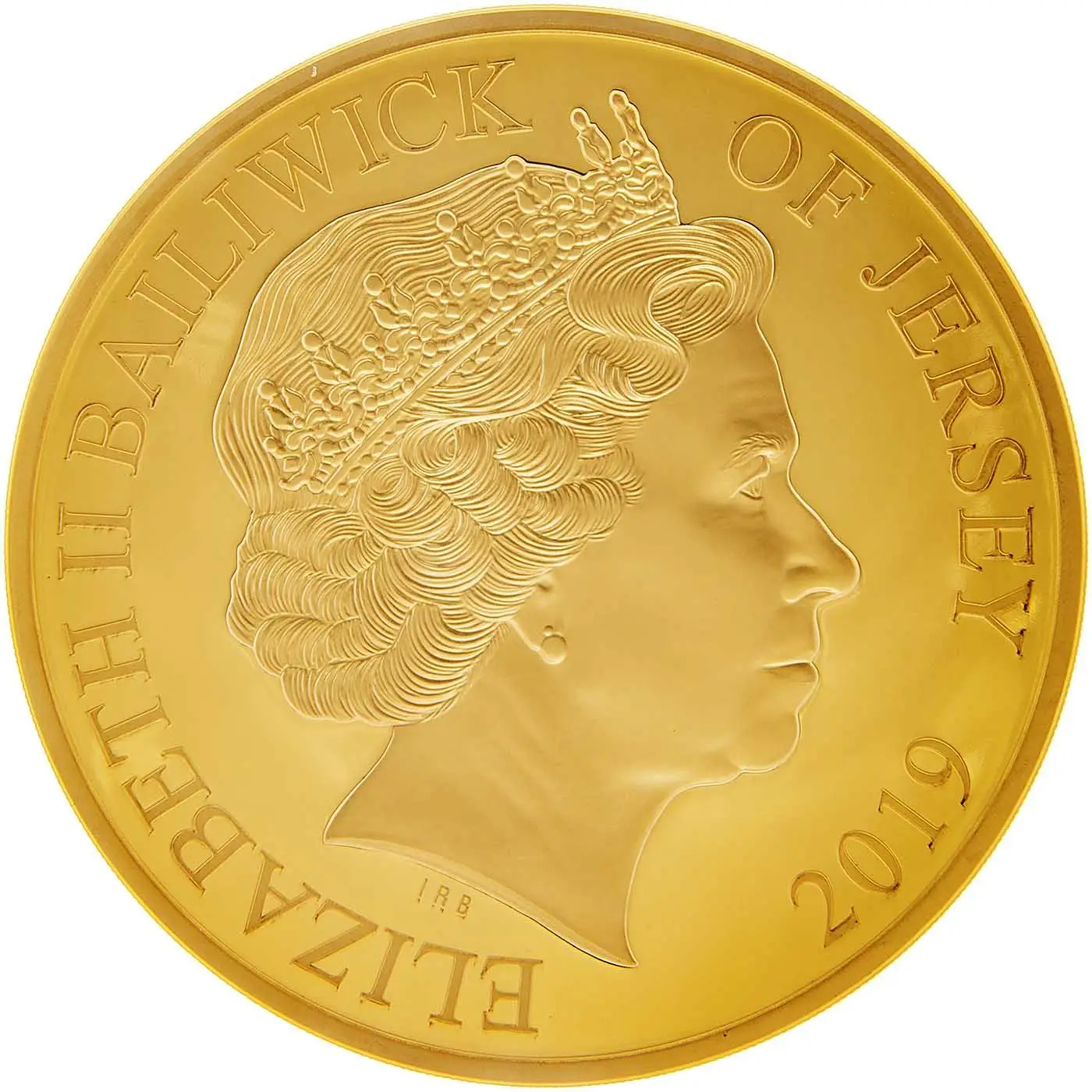 Jersey 10 Pounds - Elizabeth II Remembrance Day 2019; Gold Proof