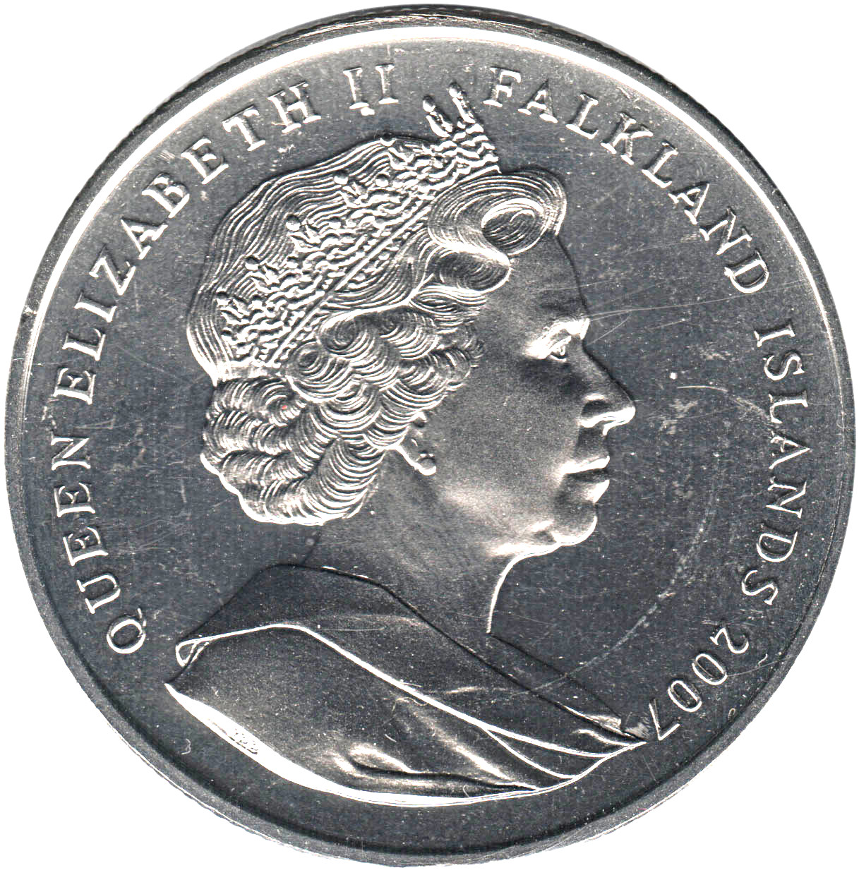 Falkland Islands 1 Crown - Elizabeth II Falkland Islands Fishery obverse