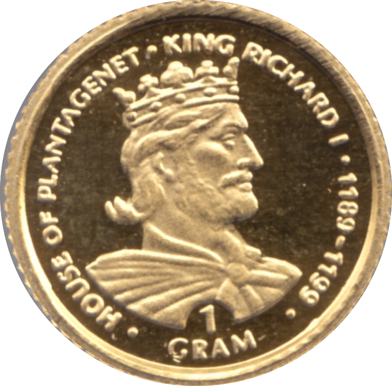 Gibraltar 1/32 Crown - Elizabeth II King Richard I reverse