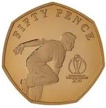 Isle of Man 50 Pence - Elizabeth II Delivery Strike; Gold Proof
