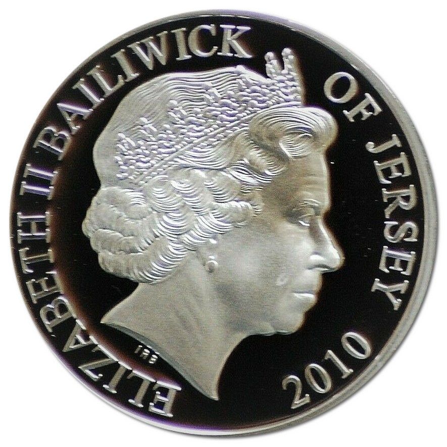 Jersey 5 Pounds - Elizabeth II Wartime Evacuation obverse