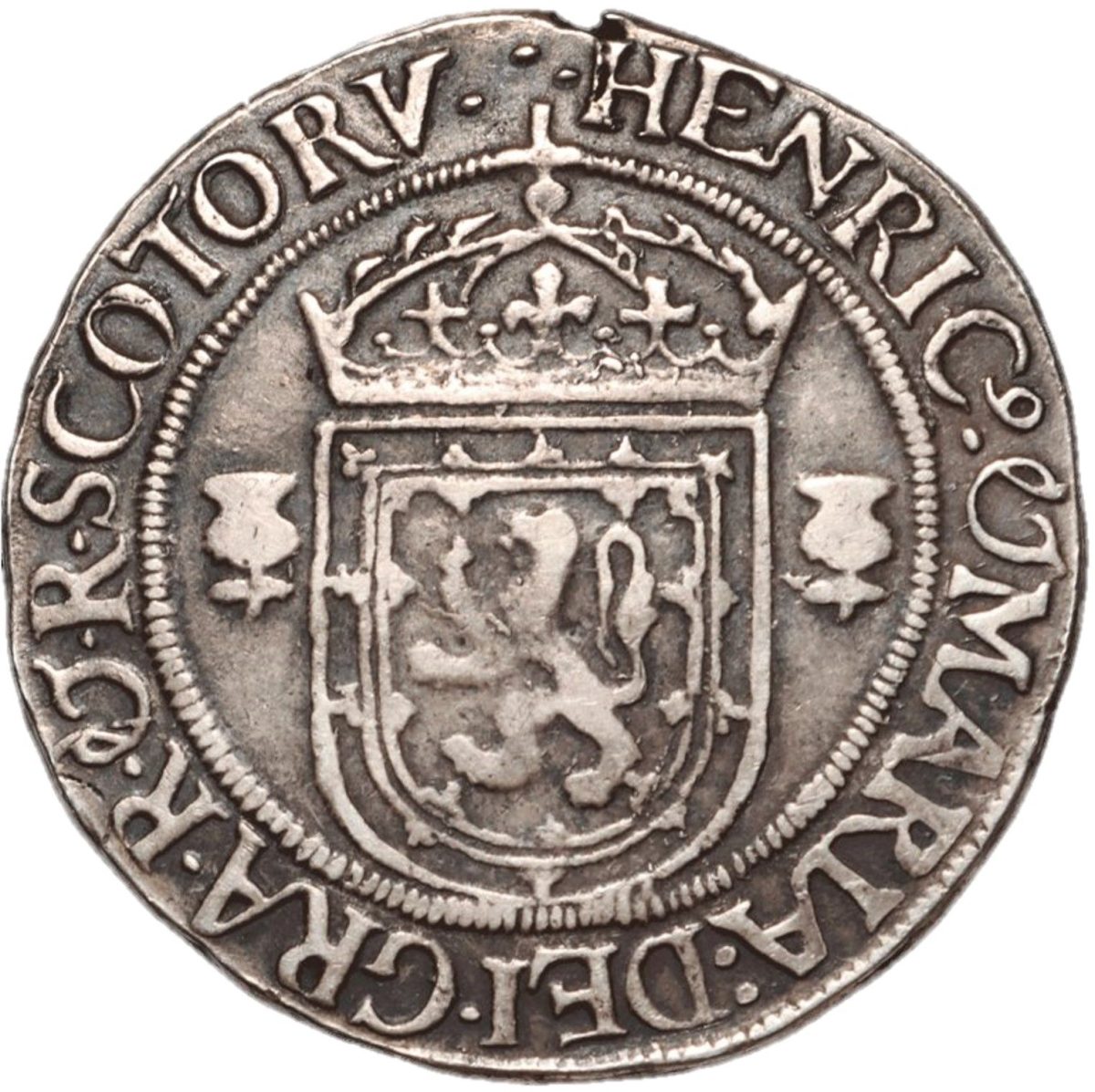 Scotland 1 Ryal - Mary and Henry Darnley 4th Period, Names Reversed obverse