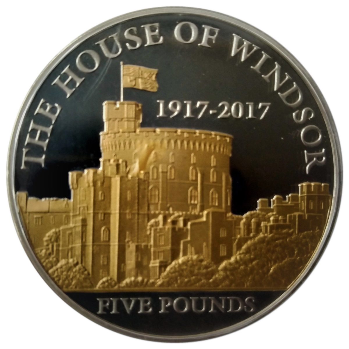Guernsey 5 Pounds - Elizabeth II House of Windsor