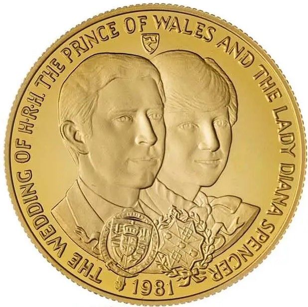 Isle of Man 2 Pounds - Elizabeth II Royal Wedding