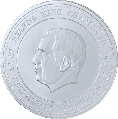 Saint Helena 1 Pound - Charles III Pegasus obverse