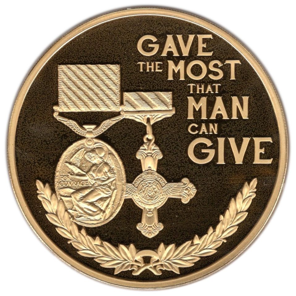 Guernsey 50 Pence - Elizabeth II WWI - Royal Flying Corps Medals reverse