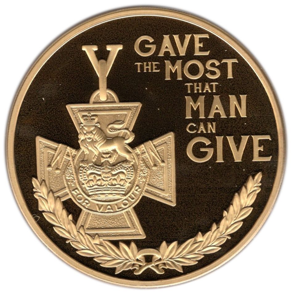 Guernsey 50 Pence - Elizabeth II WWI - Victoria Cross reverse